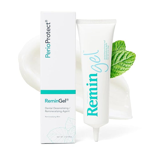 ReminGel Hydroxyapatite Tooth Remineralization Gel - Strengthen Enamel, Repair Teeth & Reduce Sensitivity - Fluoride-Free Remineralizing Treatment for Tooth Decay Prevention