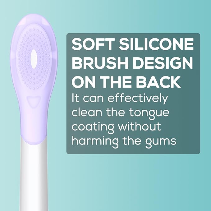 ASYH Replacement Toothbrush Heads Compatible with Philips Sonicare 4100, 5100, 6100 Electric Toothbrushes, Wave-Contoured Design & Medium Soft Brush Heads with Cover - 8Pcs