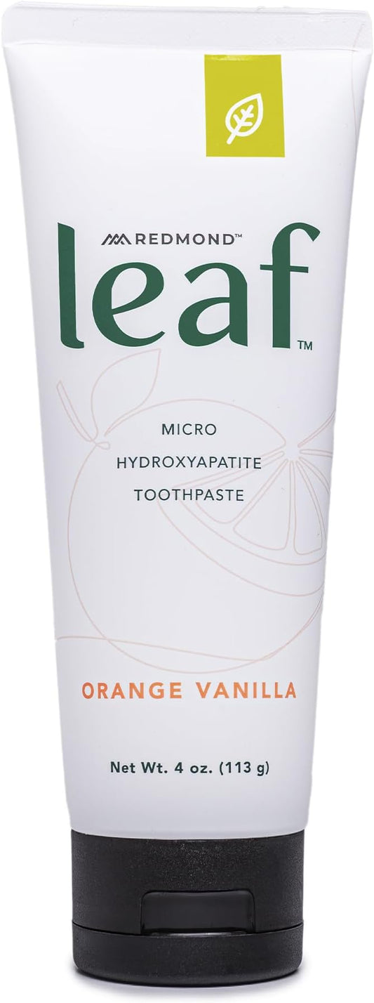 REDMOND Leaf Micro Hydroxyapatite Toothpaste Tube (Orange Vanilla)