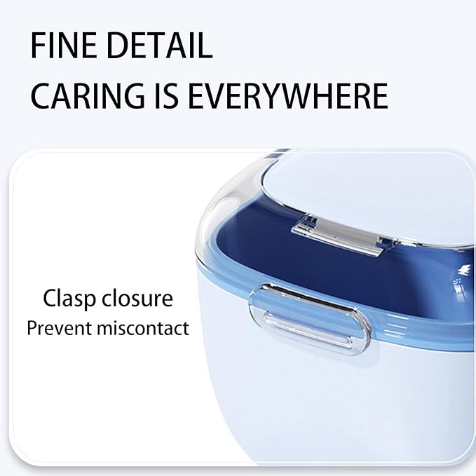 Denture Cleaning Case - False Teeth Container with Strainer Basket for Cleaning and Soaking | Portable Pp Storage Box That Keeps Dentures Secure Hygienic and Easy to Rinse