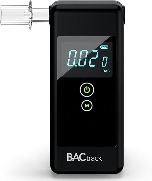 BACtrack Trace Professional Breathalyzer | DOT & NHTSA Compliant | Alcohol Tester with Police-Grade Accuracy | Portable Breathalyzers for Alcohol Testing | BAC Tester