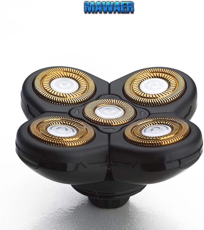 ANYSONIC 3PCS Universal 5 Blades for FREEBIRD FREEDOM GROOMING Head Shaver Replacement heads