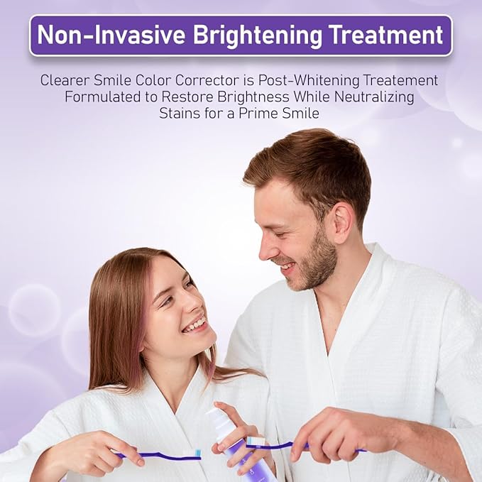 ClearerSmile™ Best Purple Toothpaste for Teeth whitening for Sensitive Teeth - Teeth Whitener - blanqueador de dientes