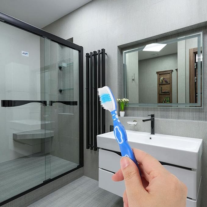 Beaupretty 6Pcs Mini Travel Toothbrush Set Short Handle Soft Bristles Portable Toothbrush for Oral Care on The Go