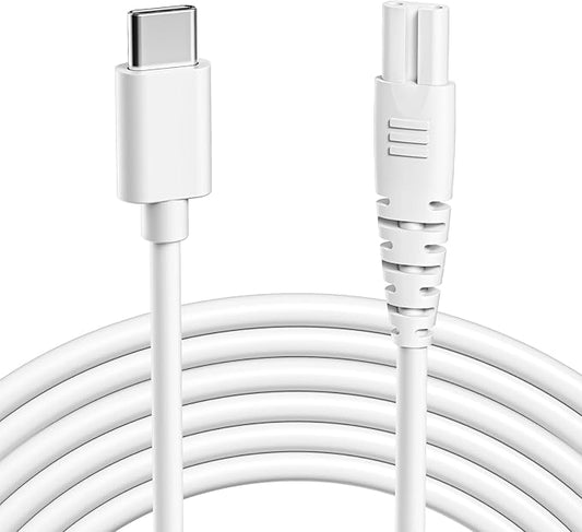 COSLUS Original Water Flosser Charger: Replacement Charger for Aquasonic, Nicwell, Oralfree, Nicefeel, Hangsun, Tovendor Figure-8 Charging Water Flosser, Durable Water Dental Pick Charger Cord