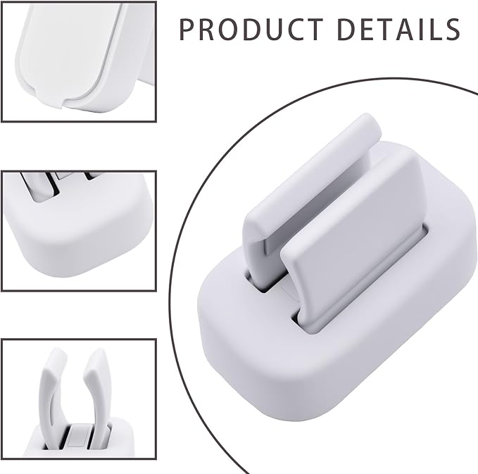 Wall Mounted Toothbrush Holder–Self-Adhesive Electric Toothbrush Organizer for Bathroom, No Drilling, Space-Saving, Multi-Function for Dorms & Kitchens (2)