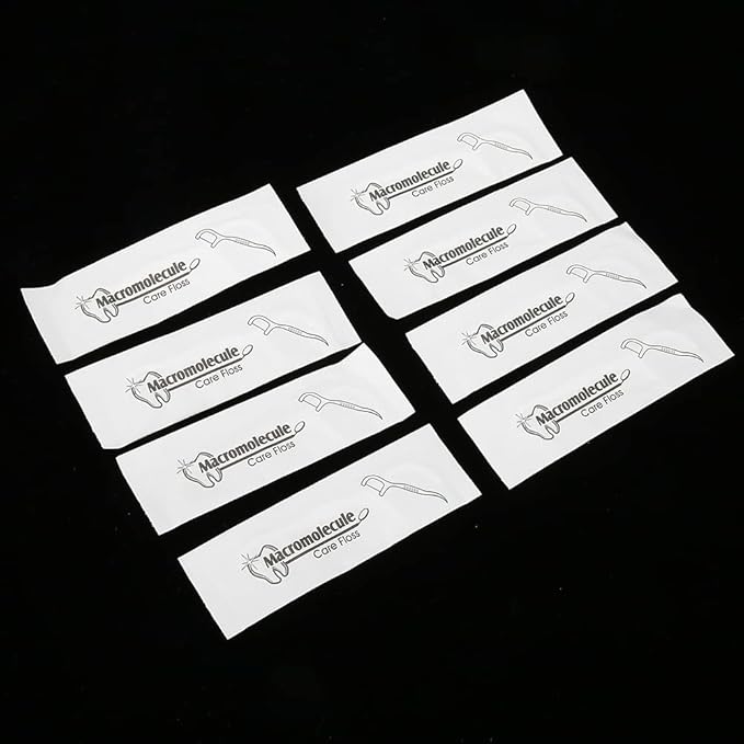 Ymiko 500pcs Disposable Teeth Cleaning Picks, Remover Flossers for Oral Care