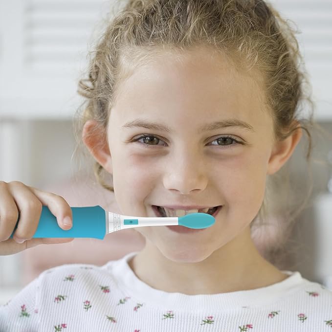 Kids Replacement Brush Heads for Philips Sonicare Kids Toothbrush Heads,for Phillips Sonicare HX6032/94, HX6340,HX6321,HX6330,HX6320, Standard Brush Head for Child 6-12 Boy Girl, 5 Pcs,Blue