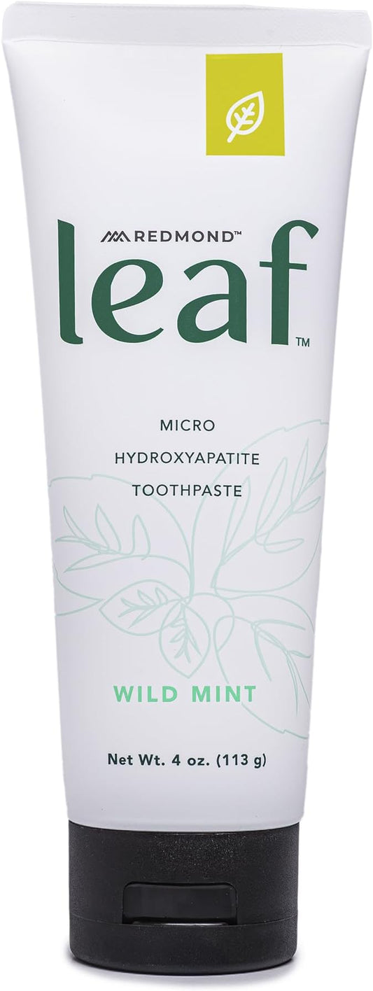REDMOND Leaf Micro Hydroxyapatite Toothpaste Tube (Wild Mint)