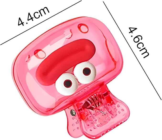 Upgrade Travel Toothbrush Head Covers Toothbrush Protector Cap Brush Pod Case Protective Portable Plastic Clip for Household Travel, Bathroom, School, Camping, Business (P, 4 Pack)