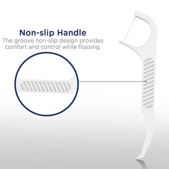 Orthodontic Flossers for Braces - Ortho Dental Floss Picks, 100 Count (Pack of 3), with a Travel Case