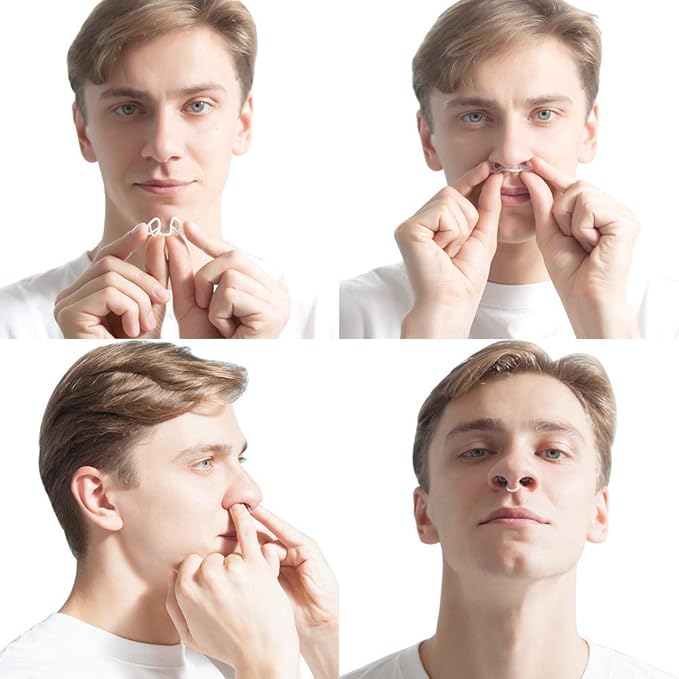 WoodyKnows Ultra-Thin Nasal Dilator, Improves Sleep and Sports Airflow, alleviates Nasal Congestion and Nose-Related snoring, deviated Septum aid (M 3 Pack)