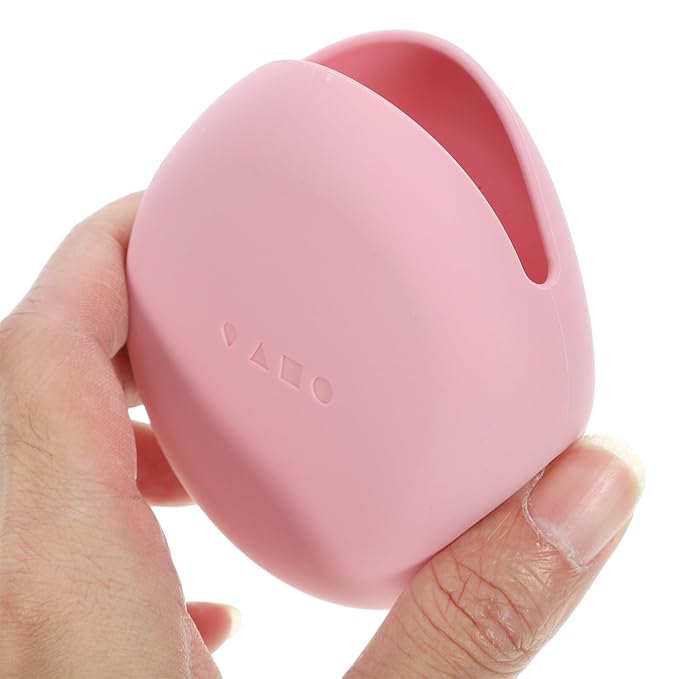 Beaupretty Portable Silicone Powder Puff Case Travel Makeup Sponge Holder Compact Storage Box for Women