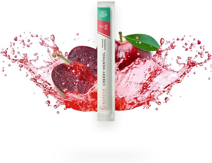 Wonder Toothpicks with Flavor - 100x Flavored toothpicks Individually Packed in 8 Refreshing Varieties - Gentle Oral Hygiene - Fresh Breath - Individually Packed Toothpicks with Flavor