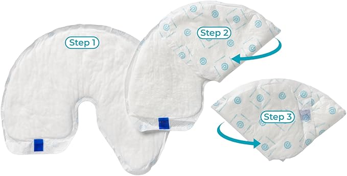 QuickChange Men's Incontinence Wrap, Maximum Absorbency Catheter Alternative for Males with Reduced Mobility | 17 Ounce Capacity, Adjustable Size, 100-Count
