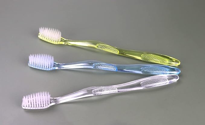 HQSL Sund 120 Pack Disposable Toothbrushes with Toothpaste, Individually Wrapped, Manual Disposable Toothbrushes Bulk, Adult Kid Toiletries, 3 Colors