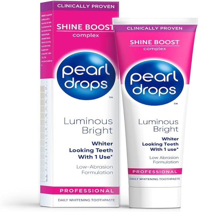 Pearl Drops - Luminous Bright White Toothpolish - Whitening Effect - Pro-Shine Complex - 75ml