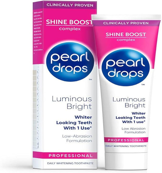 Pearl Drops - Luminous Bright White Toothpolish - Whitening Effect - Pro-Shine Complex - 75ml