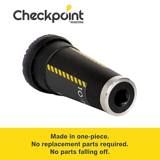 Checkpoint – 2-in-1 Stud and Hub Cleaning Tool for Cars, SUVs & Trucks – One-Piece Design, Removes Rust & Corrosion, Long-Lasting Abrasive Pad (Truck Model)