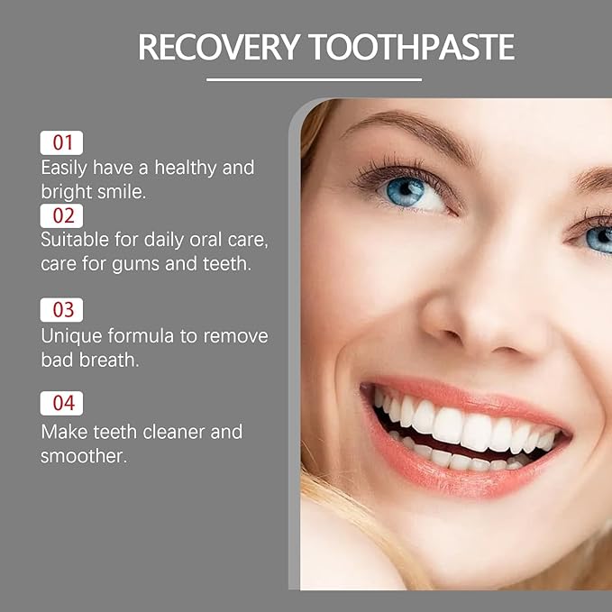 Hydroxyapatite Toothpaste SP-6 Probiotic Toothpaste Set for Enamel Protection and Tooth Strengthening Fresh Breath Gum Health Fluoride-Free whitening toothpasteToothpaste for Sensitive Teeth (1)