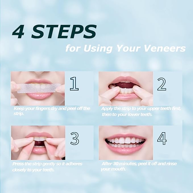 Teeth Whitening Strips Kit, 28 Pieces White Strips for Non Sensitive Tooth, Trras Bandas Blanqueadoras De Dientes, Wine White Wipes for Teeth to Remove Coffee Smoking Soda Stain - 14 Treatment