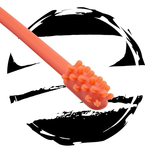 V2 (Denture Adhesive Removing Toothbrush) (Red)
