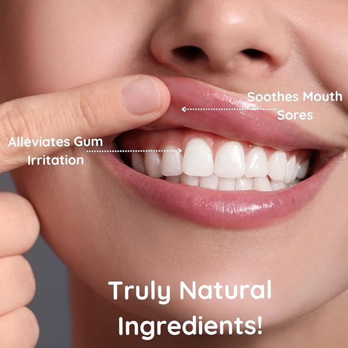 Dental Herb Company - PerioSpot Mouth Sore and Gum Care Gel - Soothes and relieves discomfort from Canker sores and Gum Irritation (.5 oz.)