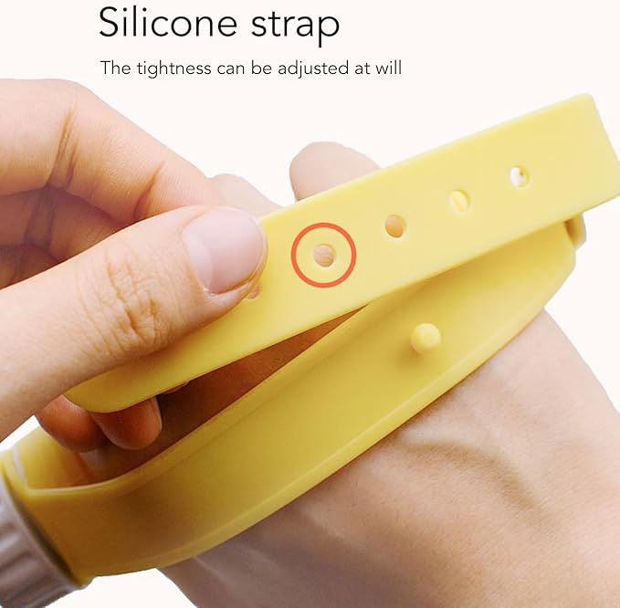 Silicone Toothbrush Easy Hand Grip Toothbrush for Elderly, Prevent Slip, Adjustable Strap, Weighted Handle