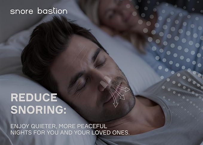 Nasal Dilators for Sleeping - 4 Medium (M) Anti Snoring Nose Vents - Soft Silicone Snore Stopper - Snoring Solution - Nasal Cones to Stop Snoring