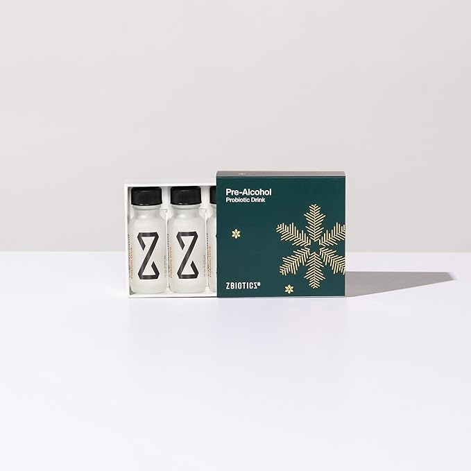ZBiotics Holiday Gifting 3x3 Pack — Feel Better After Drinking, Wake Up Refreshed, Science-Backed, Patented Probiotic for Easier Mornings, Travel-Friendly, 3x3 Pack of 0.5 Fl Oz Bottles