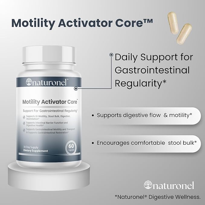 Motility Activator Core Capsules - Cleanse Pills Daily Premium Support, Motility Activator Cleanse Natural Digestive Formula for Overall Health & Wellness Supplement (1)