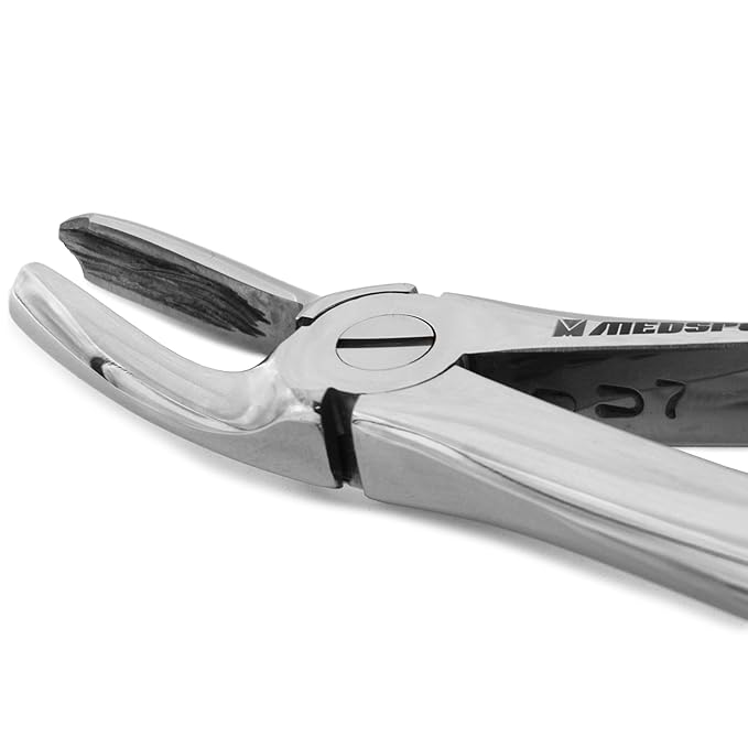 MEDSPO Professional Dental Extraction Forceps, Upper Lower Incisors, Premolars, Molars, Canines, Wisdom Teeth, Dental Tools, CE Certified (Fig. 18)