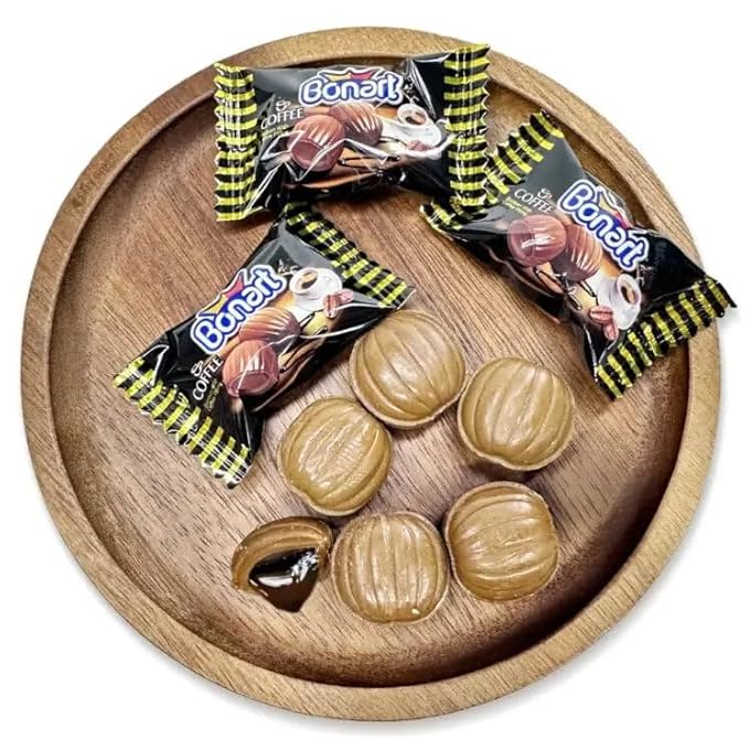 NY Spice Shop Coffee Cream Hard Candy - 1 Pound Rich Coffee Flavor with Smooth Creamy Taste -Individually Wrapped Coffe Candies for Office Home Parties Snacks Sharing & Gift Baskets