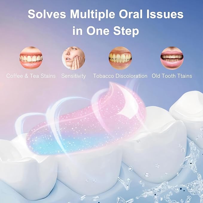 Niacinamide Whitening Toothpaste, Niacinamide Toothpaste with Natural Gentle Care Deep Stain Removal Clean, Fluoride-Free Formula is Suitable for Sensitive Teeth (2)