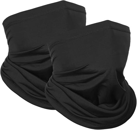 Achiou Neck Gaiter Face Cover Scarf, UV Protection Mask for Men and Women,Soft Windproof, Hiking Cycling Running