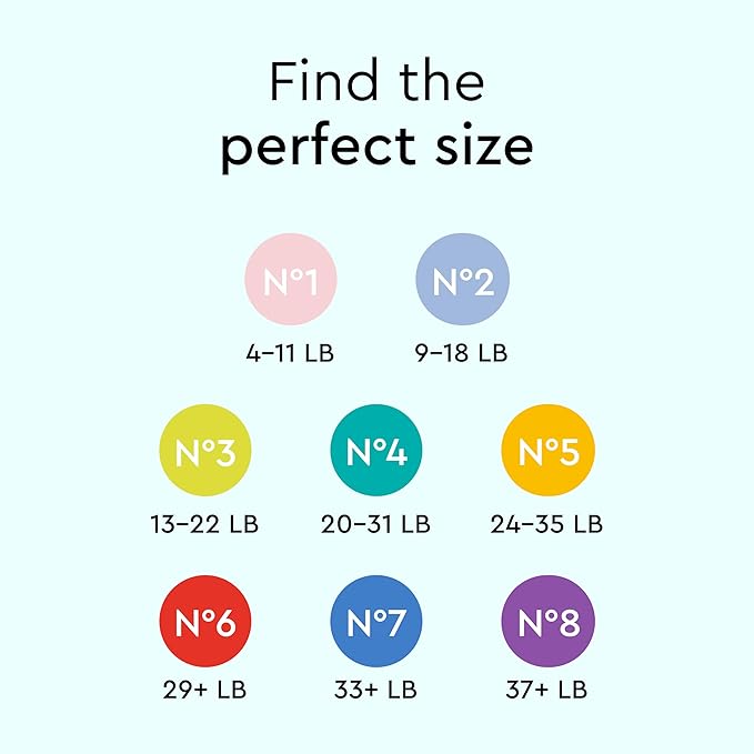 LILLYDOO Baby Diapers - Size 2 (9-18 lbs), Half-Monthly Supply (102 Count), Leak Protection, Skin-Friendly, Ultrasoft, Perfume- & Chlorine-Free, Hypoallergenic, dermatologically Tested, Oeko-TEX®