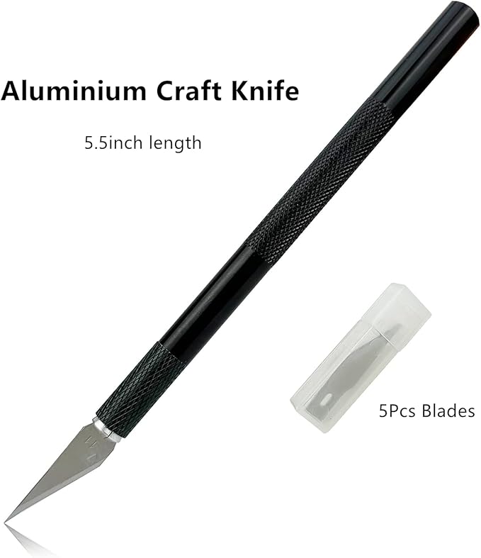 CARTINTS Install Window Film Tint Squeegee Kit, with 7.5in Long Glass Wiper, 4IN Wrap Applicator, Cutter & Blades, Micro Squeegee