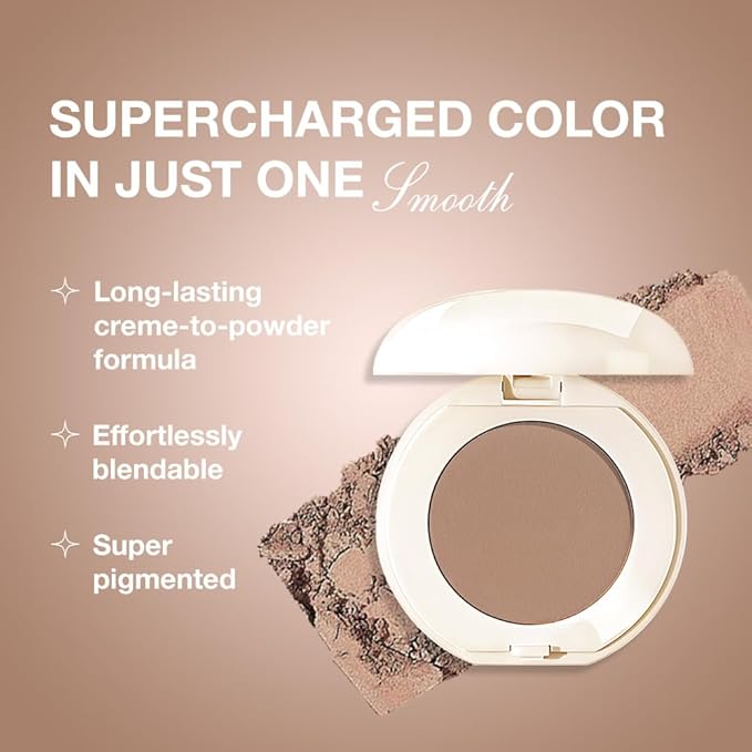 Single Cream Eyeshadow,Milk Coffee Matte Eye shadow Pallette,Waterproof&Long Lasting Mini Eyeshadow,Soft Matte Eye Makeup,Vegan & Cruelty-Free Eye shadow for Brown Blue Green Eyes #07