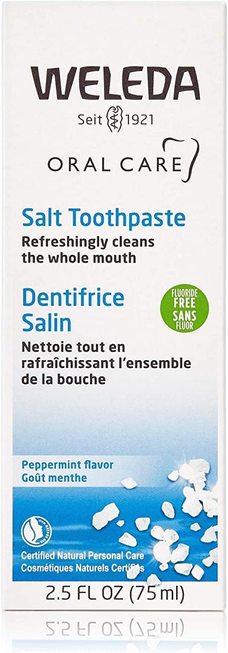 Weleda Natural Salt Toothpaste. 2.5 Fluid Ounce (Pack of 12)
