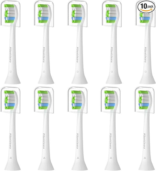 Replacement Toothbrush Heads(10-pc) Compatible with Philips Sonicare Electric Tooth Brush Electric Tooth Brush Refill