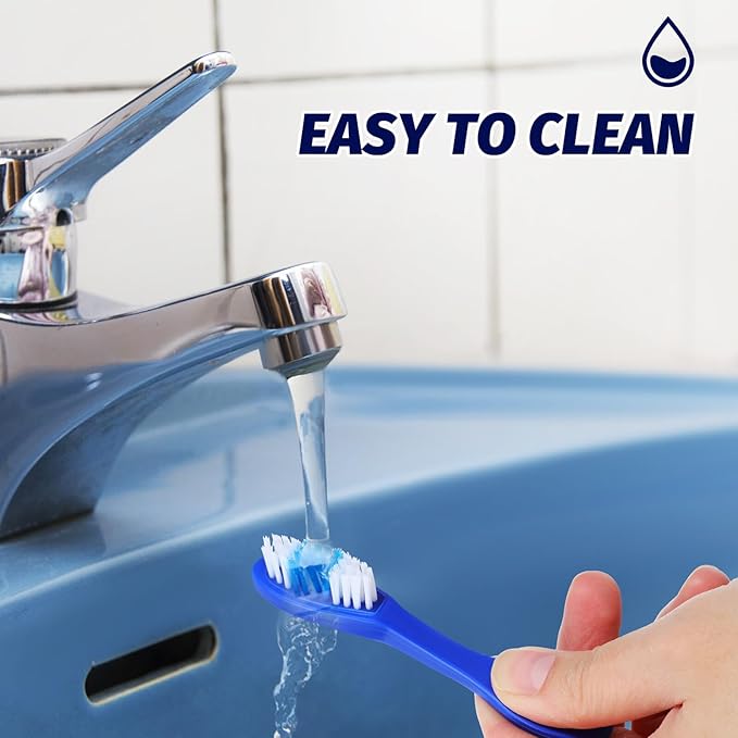 Veemoon 10pcs Mini Toothbrushes for Detention Use, Soft Bristles with Short Handle, Compact Oral Care Tools for Detainee Self-Prevention and Correctional Hygiene