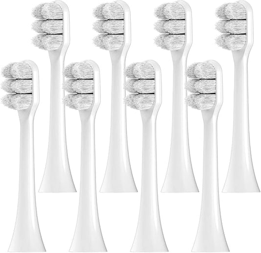 Ultra Soft Replacement Toothbrush Brush Heads ，Compatibility for Philips Sonicare Electric(8 Pcs)