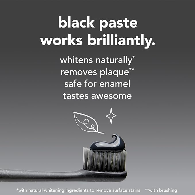 Hello Activated Charcoal Toothpaste, Fluoride Toothpaste with Activated Charcoal, Teeth Whitening Toothpaste with Fresh Mint and Coconut Oil, No SLS, Vegan, Gluten Free, 3 Pack, 4 OZ Tubes