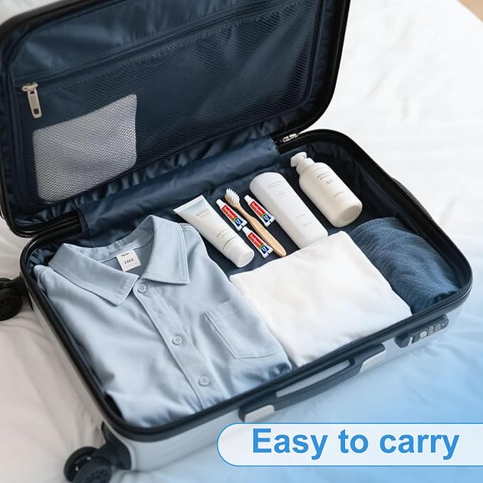 60 Tubes Bulk Travel Size Mini Toothpaste, 0.176 oz Disposable Mint Flavor Pocket Teeth Paste Small Essential Toothpaste for Travel, Home/Hotel/Guests/Charity/Homeless/Camping Oral Care (Single Use)
