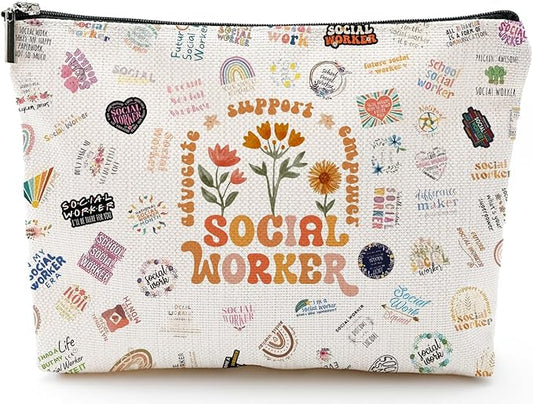 Social Worker Gifts for Women Men, Funny Social Work Gift, Appreciation Gift for Social Worker Birthday Retirement Graduation