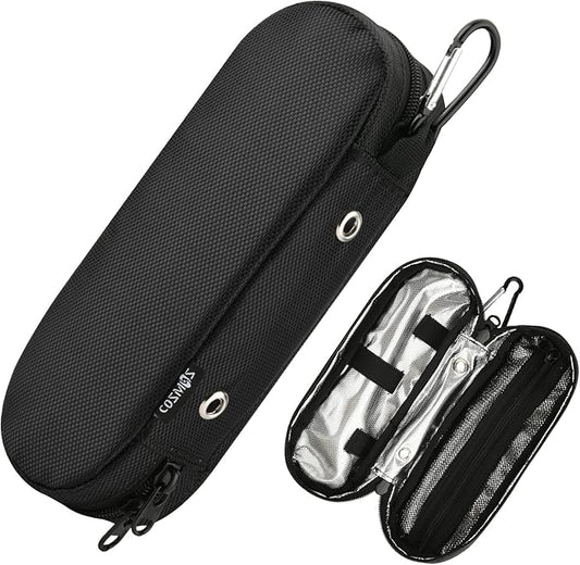 Cosmos Electric Toothbrush Travel Case Toothbrush Carry Holder Organizer Storage Bag Compatible with Oral B Pro, Sonicare and others for Keeping Electric Toothbrush & Replacement Heads in Travel Trip