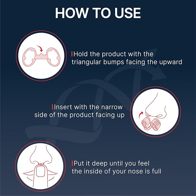 Dr. Koring Snoring Solution Nasal Dilators for Sleeping Snore Stopper Device Clip (Made in Korea) (Helical Design) (100% Silicone) (4 Sizes) – Anti Devices Nose Strips Alternative Breathing