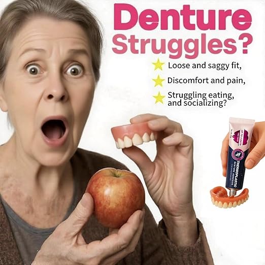 Thermoplastic Denture Adhesive,Lasts for 4 Days Give a Brush(3)