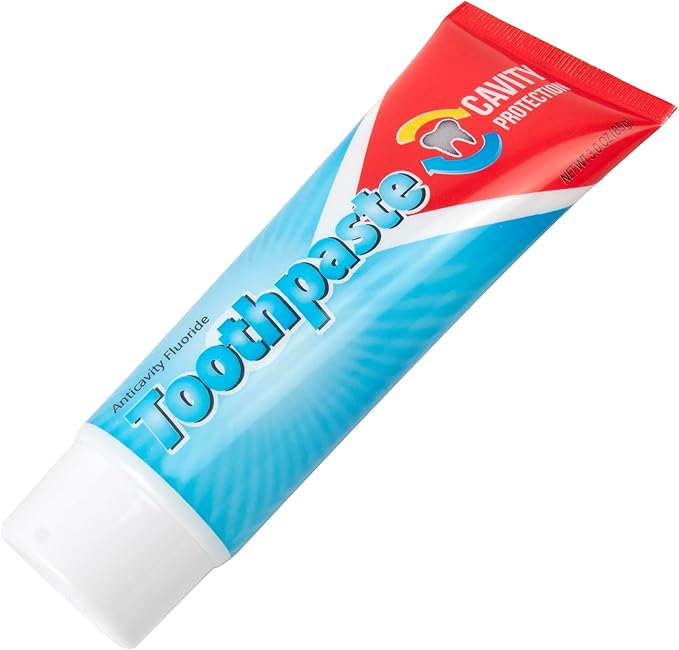 100 Pack 3 oz Toothpaste Travel Size Peppermint - Hospitality, Hotel, Donation, Charity, Homeless Hygiene Supplies (100 Tubes 3 Ounces Each)