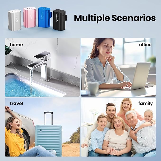 Aluminum Alloy Toothbrush Head Cover/Cap/Protector Case,Travel Toothbrush Covers Long-lasting Toothbrush Head Caps for Most Electric/Manual Brushes, 2 Count - Silver+Blue